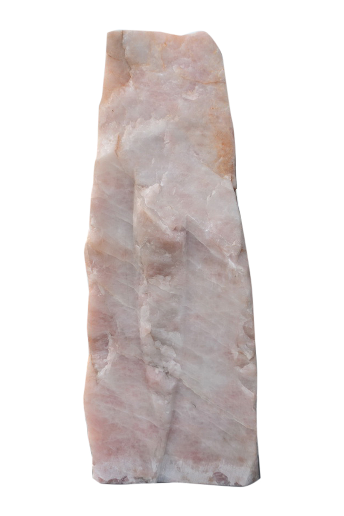 Rosenquarz gespalten